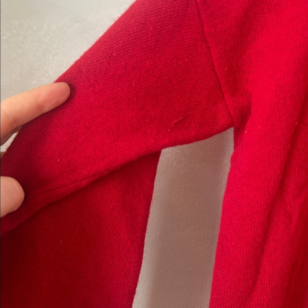 BELLINA Cashmere & Merino Wool Blend Turtleneck Sweater Winter red - Picture 6 of 9